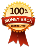 100% Money-back guarantee, if reported within 3 days of activation